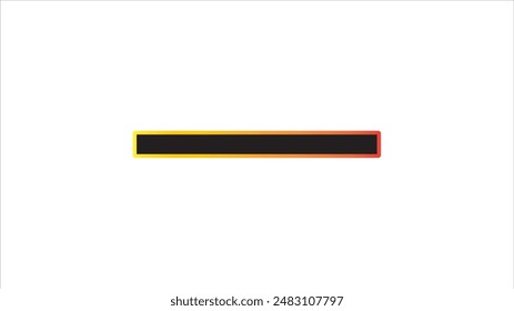 Abstract beautiful  loading bar icon on white background
