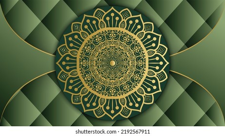 Abstract beautiful luxury mandala background design. Luxury ornamental mandala design. Mandala style greeting card. Invitation, Wedding card, Diwali, Decoration, India, Indian, Arabic, Damask, Asian, 