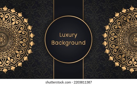 Abstract beautiful luxury mandala background design. Luxury ornamental mandala design. Invitation, Diwali, India, Indian, Arabic, Damask, Asian, Turkish.