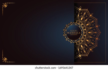 
Abstract beautiful mandala design background for greeting card,
 invitation and background many template