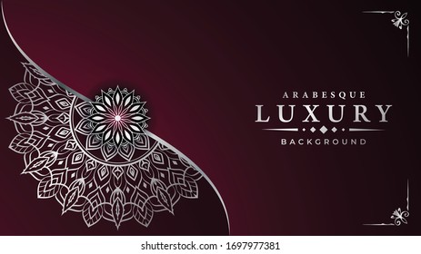 Abstract beautiful mandala design background for greeting card,
 invitation and background many template