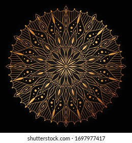 Abstract beautiful mandala design background for greeting card,
 invitation and background many template