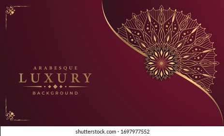 Abstract beautiful mandala design background for greeting card,
 invitation and background many template