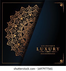Abstract beautiful mandala design background for greeting card,
 invitation and background many template