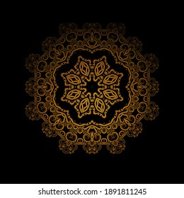 Abstract beautiful mandala design background