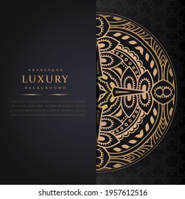 Abstract beautiful mandala design background for greeting card, invitation and background many template Luxury ornamental mandala design arabesque pattern arabic islamic