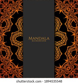 Abstract beautiful mandala luxury  pattern design background