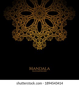 Abstract beautiful mandala modern pattern shape design background