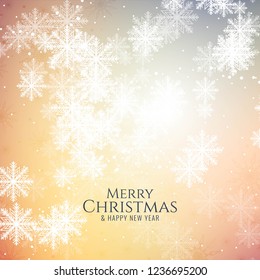 Abstract beautiful Merry Christmas celebration background