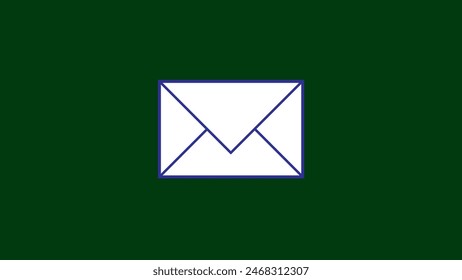 Abstract beautiful message line icon design vector illustration.
