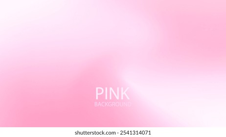 Abstract beautiful pink background. Blurred and soft colour gradient. Design for Template, Social Media, Trendy, theme, Brochure, Banner, greeting card. 