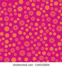 Abstract beautiful seamless pattern. Nice ornament vector graphic illustration