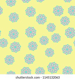 Abstract beautiful seamless pattern. Nice ornament vector graphic illustration