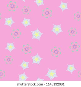 Abstract beautiful seamless pattern. Nice ornament vector graphic illustration