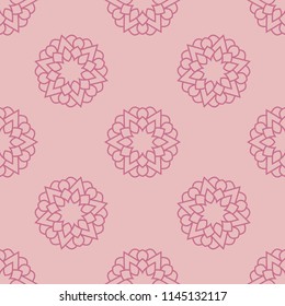Abstract beautiful seamless pattern. Nice ornament vector graphic illustration
