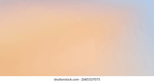 Abstractas hermosa playa. Vista superior del paisaje del océano. Playa de mar. Anuncio de Vector ancho Horizontal de color pastel. Fondo de gradiente de mar borroso. Fondo suave simple de la luz para el cartel, post social