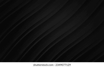 Abstract Beautiful Solid Black Background With Striped Lines, can be used for business designs, presentation designs or any suitable designs.