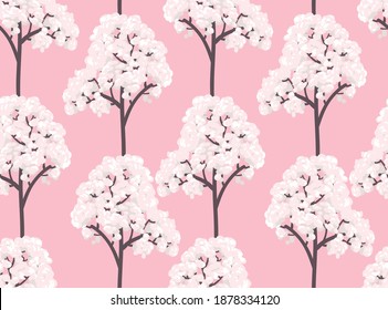 Abstract beautiful vector seamless flowers