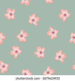 Abstrakte, schöne Vektorgrafik-nahtlose Blumen
