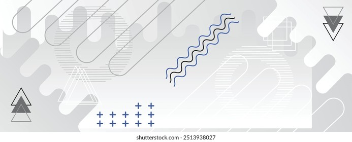 Abstractas Hermoso fondo abstracto gris blanco. Fondo gris para el diseño de la presentación. Diseño abstracto geométrico mínimo del fondo de la luz blanca. EPS