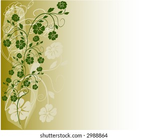 Abstract beauty background nature decoration floral vector spring elegance love valentine design art flower