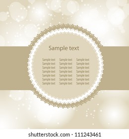 Abstract beauty Christmas and New Year background. Vector illustration