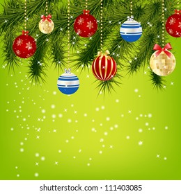 Abstract beauty Christmas and New Year background.