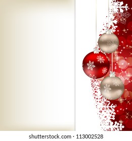 Abstract beauty Christmas and New Year background.