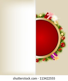 Abstract beauty Christmas and New Year background.