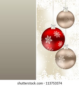 Abstract beauty Christmas and New Year background.