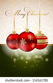 Abstract beauty Christmas and New Year background.