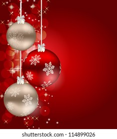 Abstract beauty Christmas and New Year background.