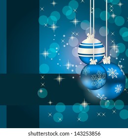 Abstract beauty Christmas and New Year background. vector illustration