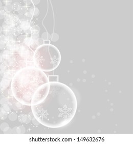 Abstract beauty Christmas and New Year background. 