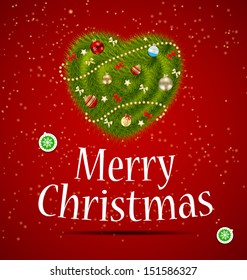 Abstract beauty Christmas and New Year background. vector illustration