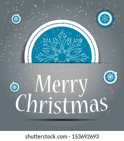 Abstract beauty Christmas and New Year background. vector illustration