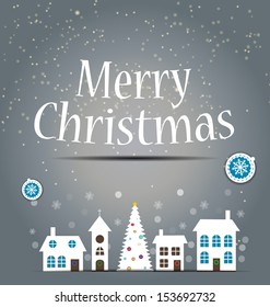 Abstract beauty Christmas and New Year background. vector illustration