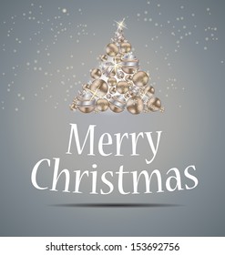 Abstract beauty Christmas and New Year background. vector illustration