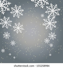 Abstract beauty Christmas and New Year background. vector illustration