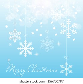 Abstract beauty Christmas and New Year background. vector illustration