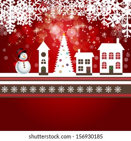 Abstract beauty Christmas and New Year background. vector illustration