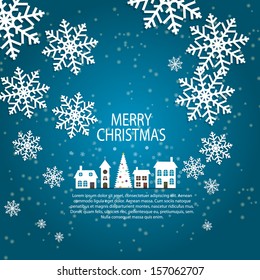 Abstract beauty Christmas and New Year background. vector illustration
