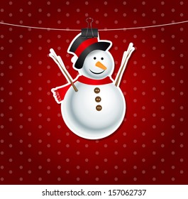 Abstract beauty Christmas and New Year background. vector illustration