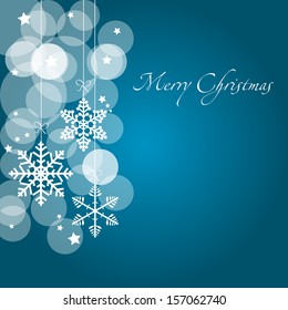 Abstract beauty Christmas and New Year background. vector illustration