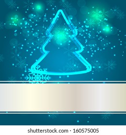 Abstract beauty Christmas and New Year background. vector illustration