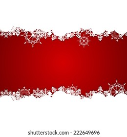 Abstract Beauty Christmas and New Year Background. Vector Illustration. EPS10 