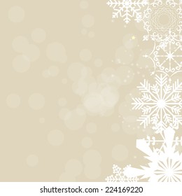 Abstract beauty Christmas and New Year background. Vector illustration