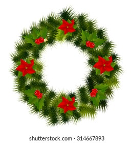 Abstract Beauty Christmas and New Year Background. Vector Illustration. EPS10