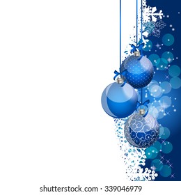 Abstract Beauty Christmas and New Year Background. Vector Illustration EPS10