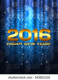 Abstract Beauty Christmas and New Year Background. Vector Illustration EPS10